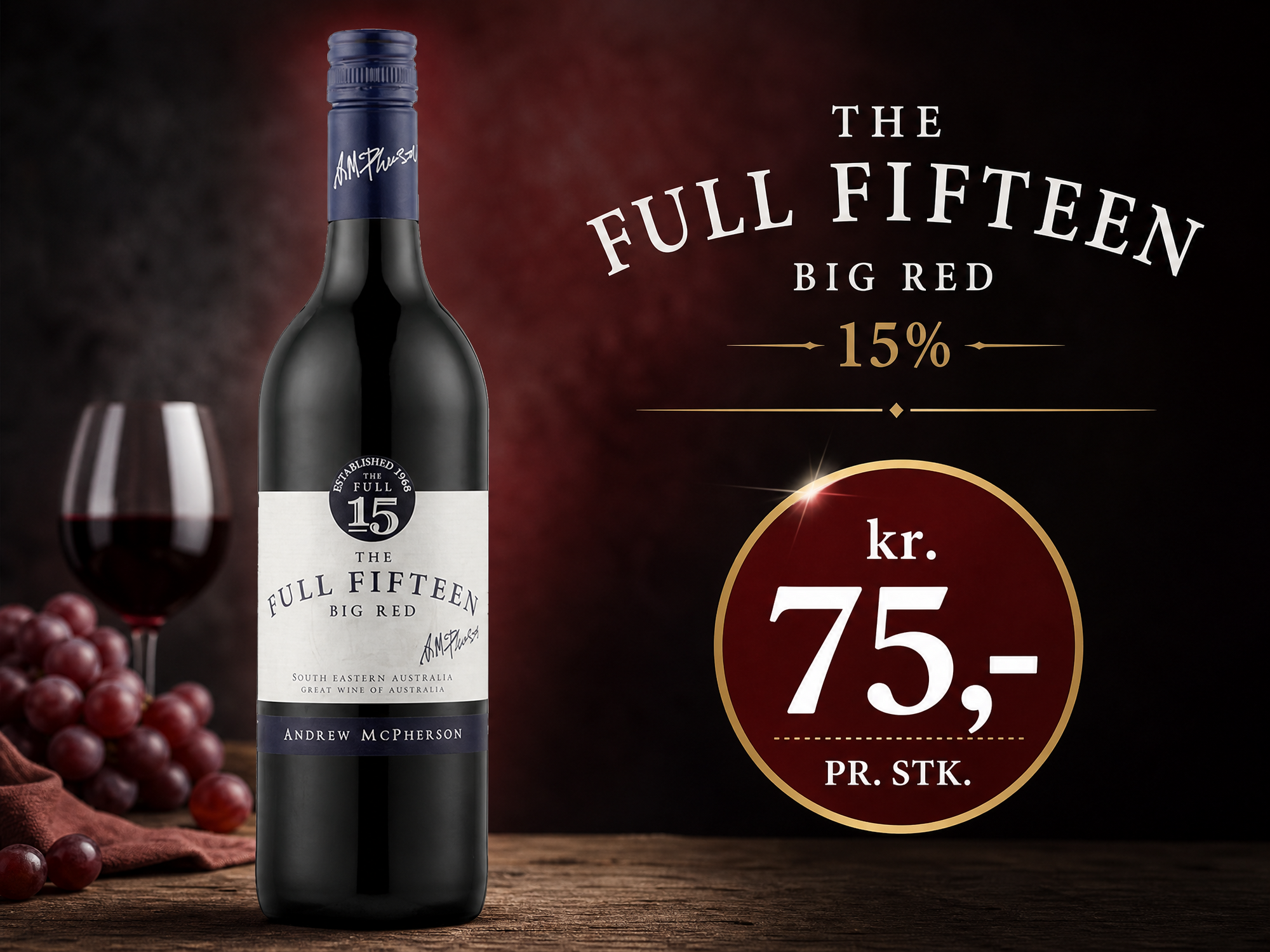 The Full Fifteen Big Red 15%